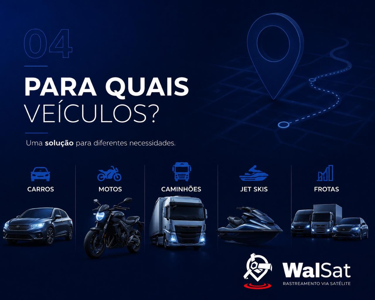 Monitoramento veicular pelo celular com a Walsat
